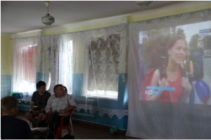 Лирический день. В гостях у Школы Актива руководитель журналистского клуба «Колледж» и член Союза журналистов Кузбасса Ю.М.Михайлов